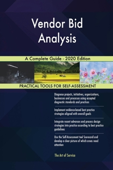 Paperback Vendor Bid Analysis A Complete Guide - 2020 Edition Book