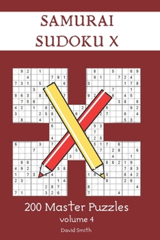 Paperback Samurai Sudoku X - 200 Master Puzzles vol.4 Book