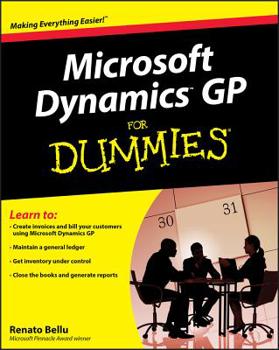 Paperback Microsoft Dynamics GP for Dummies Book