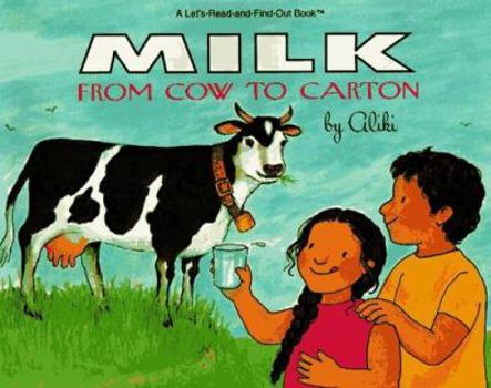 Paperback Milk from Cow to Carton Book
