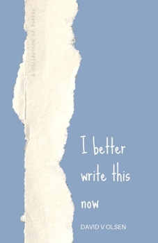 Paperback I Better Write This Now Book