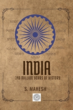 Paperback India: 140 million years of history Book
