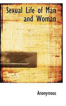 Hardcover Sexual Life of Man and Woman [Yiddish] Book