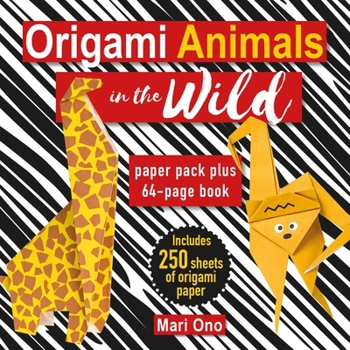 Paperback Origami Animals in the Wild: Paper Block Plus 64-Page Book