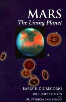 Hardcover Mars: The Living Planet Book