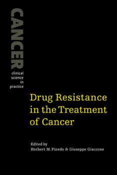 Paperback Drug Resistance in the Treatment of Cancer Book