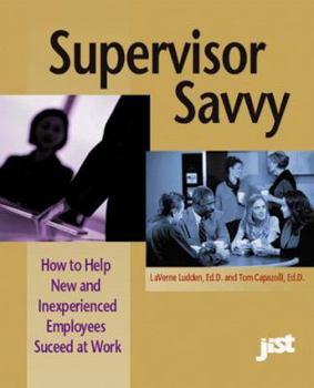 Paperback Supervisor Savvy Book