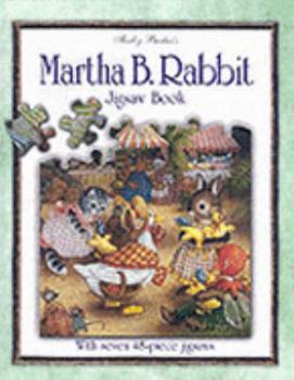 Hardcover Martha B. Rabbit Jigsaw Book