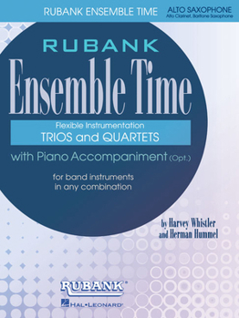 Paperback Ensemble Time - Alto Saxophone (Baritone Saxophone): For Instrumental Trio or Quartet Playing Book