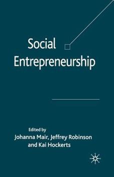 Paperback Social Entrepreneurship Book