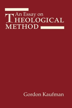 Paperback An Essay on Theological Method Book