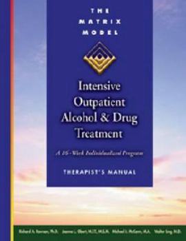 Paperback Matrix Model with DVD: Intensive Outpatient Alcohol and Drug Treatment Book