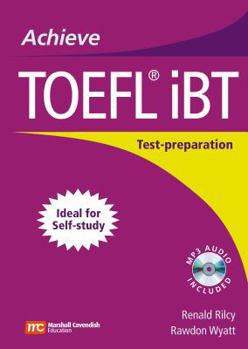 Paperback Achieve TOEFL Ibt: Student Book with Audio CD: Test-Preparation Guide Book