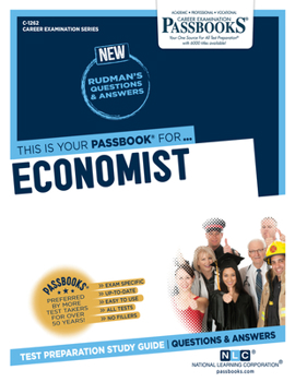Paperback Economist (C-1262): Passbooks Study Guide Volume 1262 Book