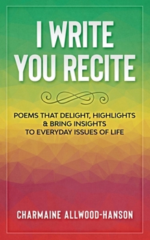 Paperback I Write You Recite Book