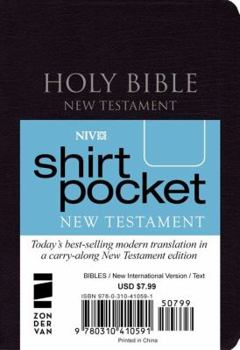 Imitation Leather Shirt-Pocket New Testament-NIV Book