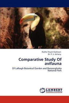 Paperback Comparative Study Of avifauna Book