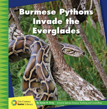 Paperback Burmese Pythons Invade the Everglades Book