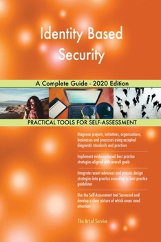 Paperback Identity Based Security A Complete Guide - 2020 Edition Book