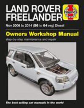 Paperback Land Rover Freelander (Nov 06 - 14) Haynes Repair Manual (Paperback) Book