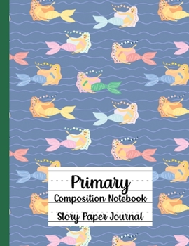 Paperback Primary Composition Notebook, Story Paper Journal Book