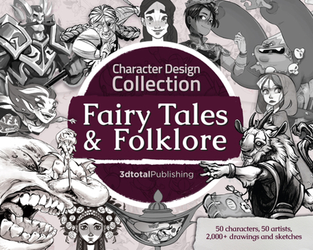 Paperback Character Design Collection: Fairy Tales & Folklore Book