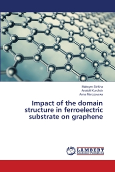 Paperback Impact of the domain structure in ferroelectric substrate on graphene Book