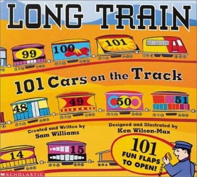 Board book Long Train: 101 Cars on the Track Book