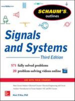 Paperback Schaum's Outline of Signals and Systems Book