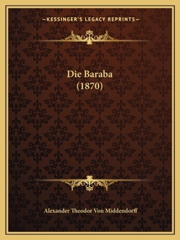 Paperback Die Baraba (1870) [German] Book