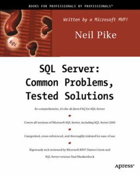 Hardcover SQL Server: Common Problems, Tested Solutions Book