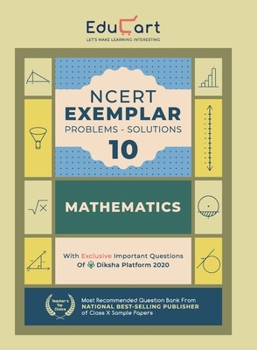 Paperback Educart Mathematics NCERT Exemplar (Problems Solutions 2020) For Class 10 Book