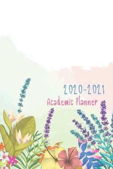 2020-2021 Monthly Planner: Academic Weekly & Monthly Pocket Calendar Schedule Organizer, 6" x 9", 148 Pages