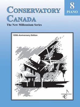 Spiral-bound New Millennium Grade 8 Piano Conservatory Canada Book