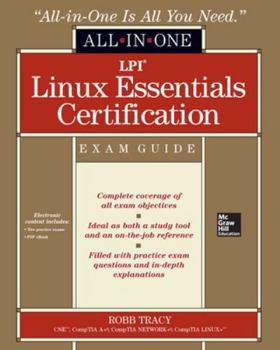 Paperback LPI Linux Essentials Certification All-In-One Exam Guide [With CDROM] Book