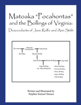 Paperback Matoaka "Pocahontas" and the Bollings of Virginia: Descendants of Jane Rolfe and Ann Stith Book