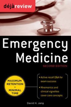 Paperback Deja Review Emergency Medicine Book