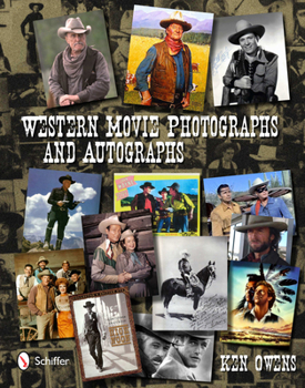 Hardcover Western Movie Photographs and Autographs Book