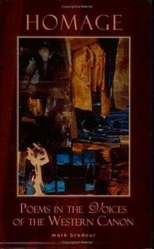 Paperback Homage: Poems in the Voices of the Western Canon Book