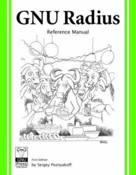 Paperback Gnu Radius Reference Manual Book