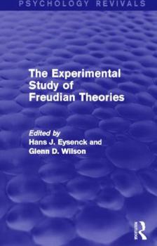 Paperback The Experimental Study of Freudian Theories Book