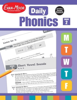 Paperback Daily Phonics, Grade 2 Teacher Edition Book