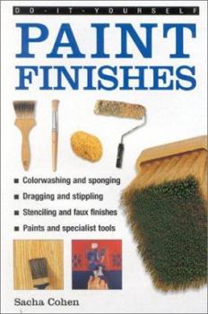 Paperback Do It Yourself: Paint Finishes Book