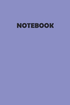 NoteBook : Just A 120 Lined Pages No Content Flashy Colored Matte Covered Book.