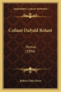 Paperback Cofiant Dafydd Rolant: Pennal (1896) [Spanish] Book