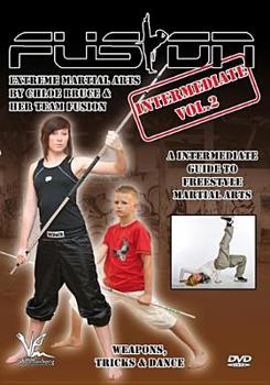 DVD Fusion: Extreme Martial Arts Intermediate Volume 2 Weapons & Tricks & Dance Book