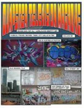 Paperback Dumpster Television Magazine 5:: Bones & Metal: World Wide Graffiti Art Photos Book