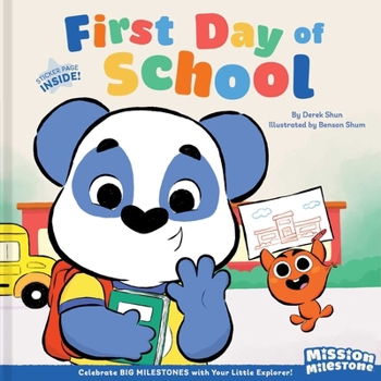 Hardcover First Day of School Book