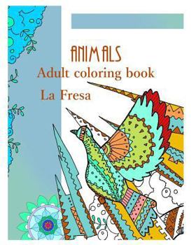 Paperback Animals: Adult Coloring Book