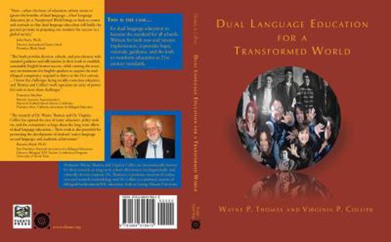 Hardcover Dual Language Education for a Transformed World Book